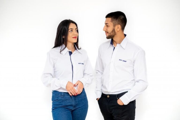 Camisa social manga longa personalizada — Camisa & Cia