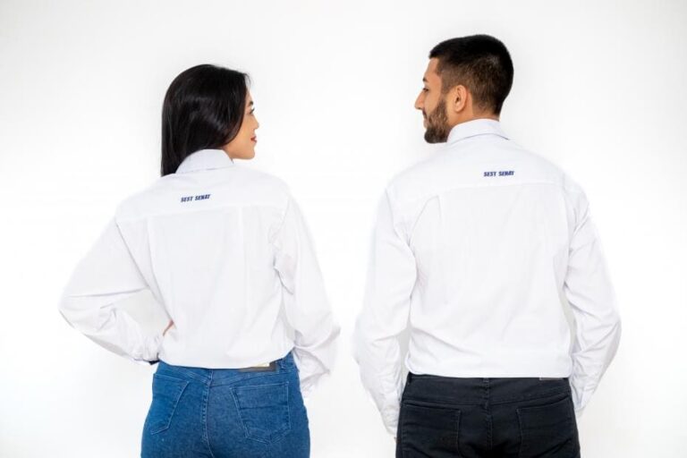 Camisa social manga longa personalizada — Camisa & Cia